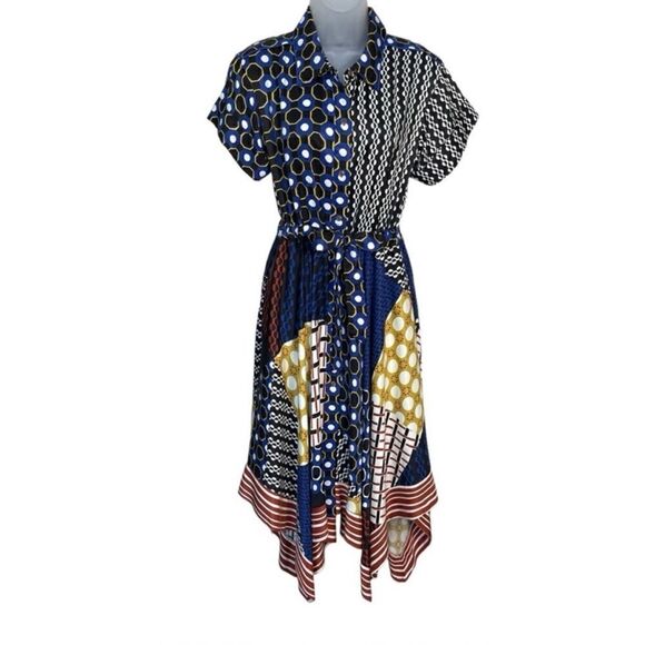 Anthropologie Maeve Contrast Print Shirt
Dress Size M/ NWOT - Picture 4 of 8